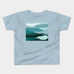 Cloudy Layers Kids T-Shirt